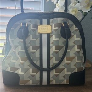 L.A.M.B. By Gwen Stefani Satchel in Black and Brown